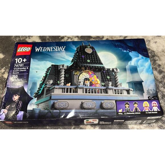 Lego Wednesday & Enid's Dorm Room Building (NEW)